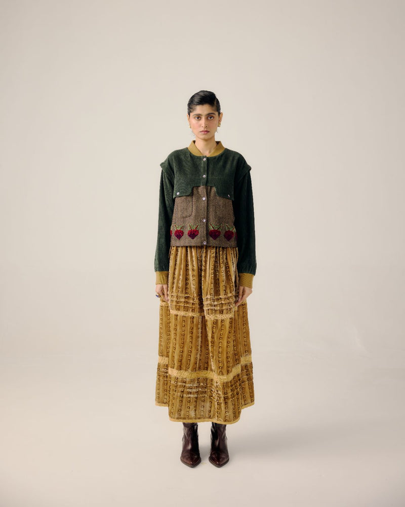 BERT JACKET-Turnip Emb. by CORD for women in Singapore