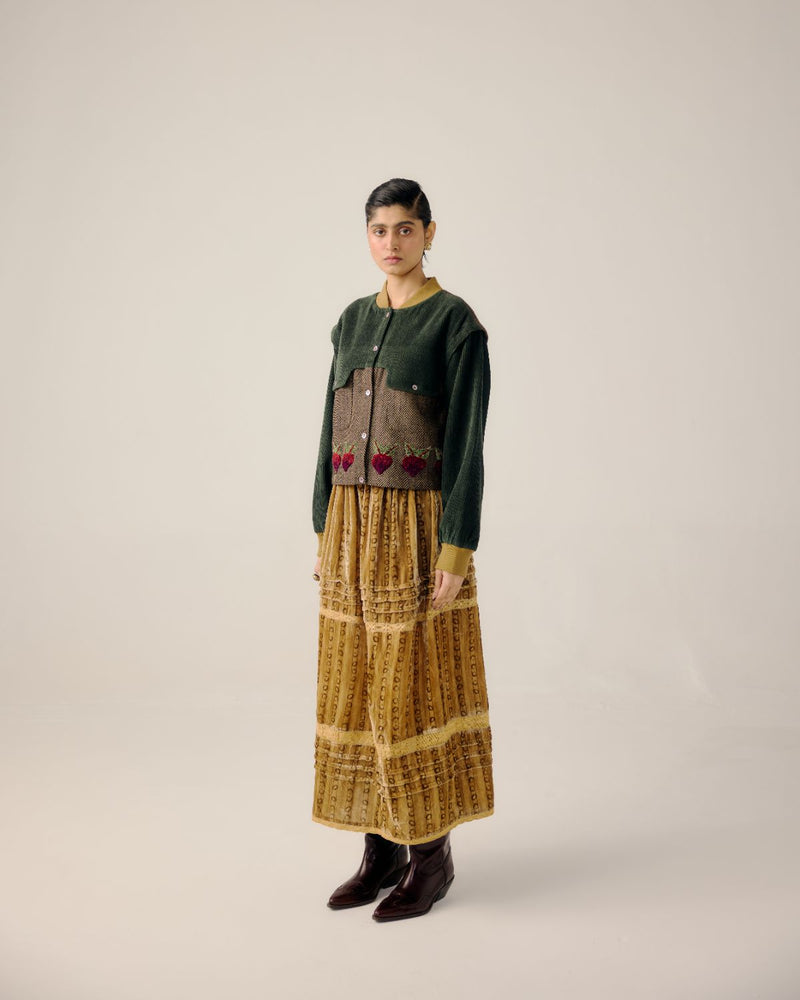 BERT JACKET-Turnip Emb. by CORD for women in Singapore