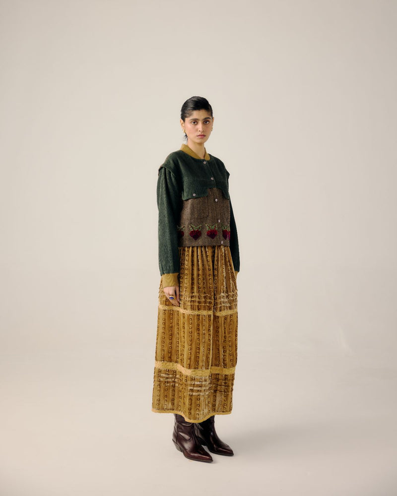 BERT JACKET-Turnip Emb. by CORD for women in Singapore