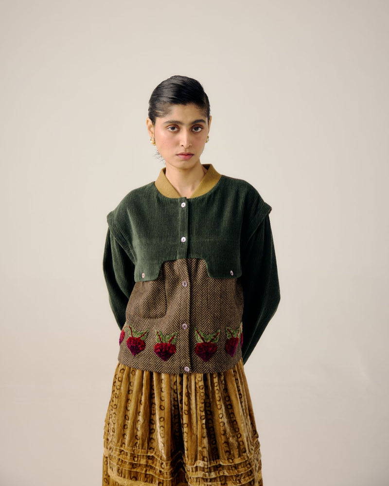 BERT JACKET-Turnip Emb. by CORD for women in Singapore