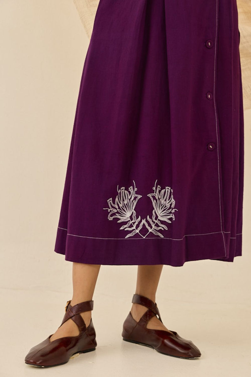 Morni Handloom Wrap Dress cotton by JodiLife for women in Singapore