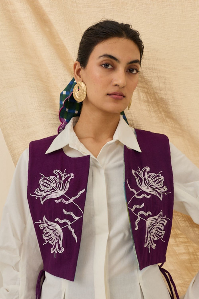 Morni Handloom Bib cotton by JodiLife for women in Singapore