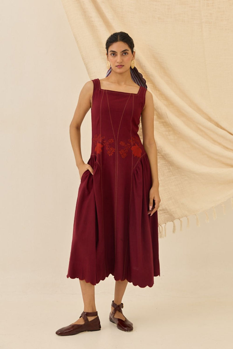 Kuhu Handloom Dress cotton by JodiLife for women in Singapore