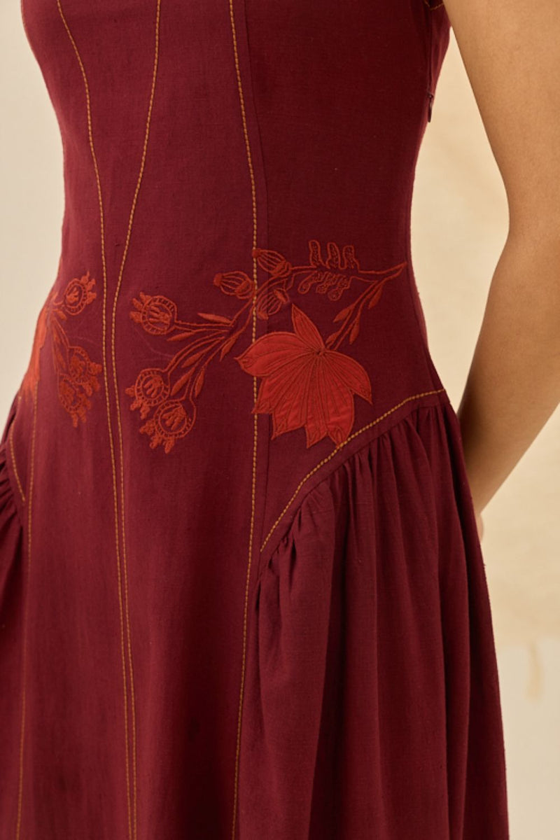 Kuhu Handloom Dress cotton by JodiLife for women in Singapore