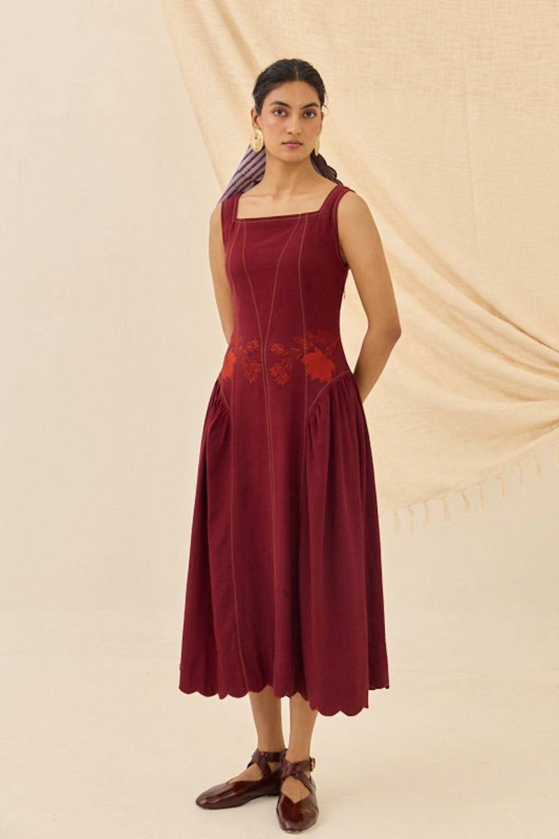 Kuhu Handloom Dress cotton by JodiLife for women in Singapore
