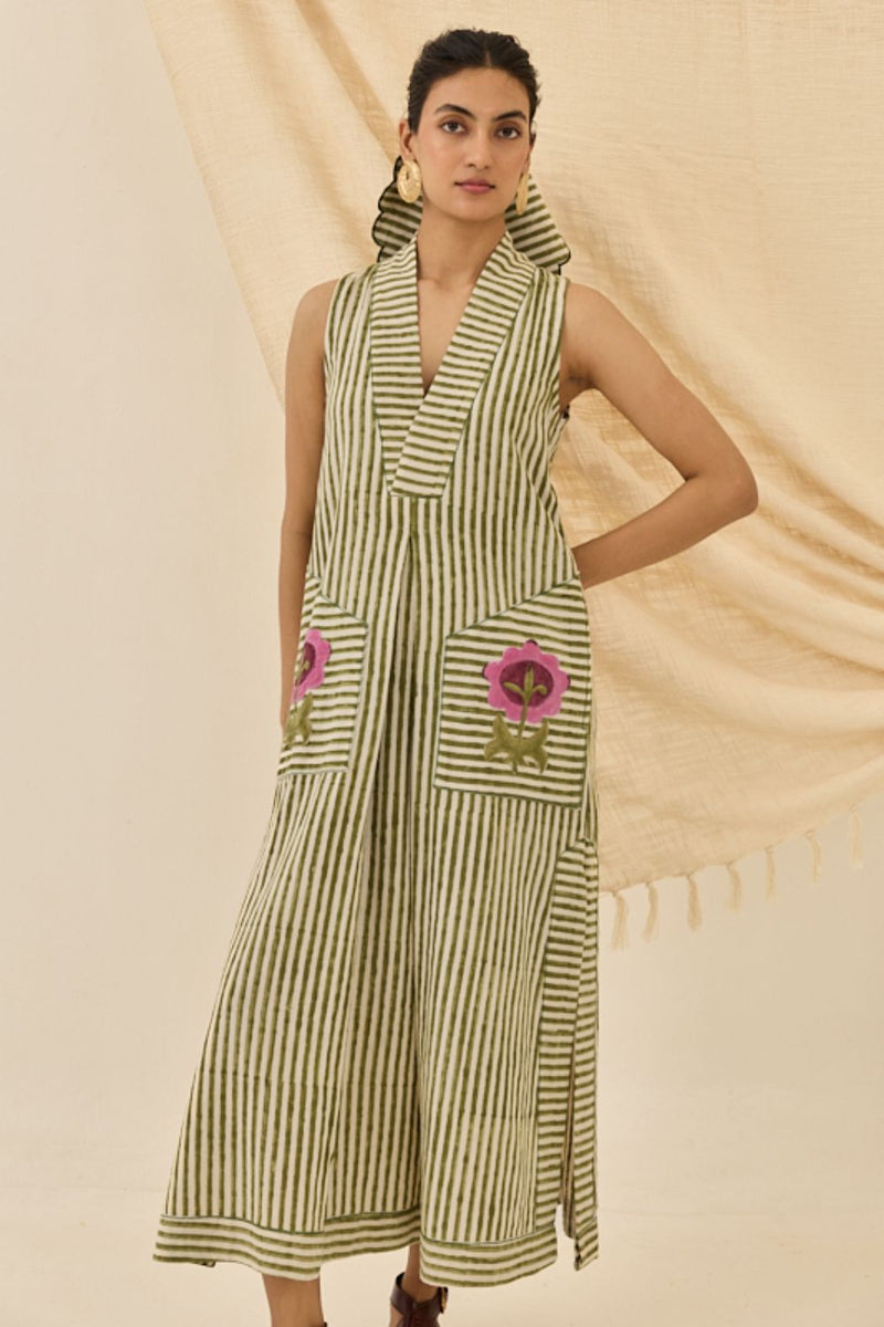 Pihu Handloom Day Dress cotton by JodiLife for women in Singapore