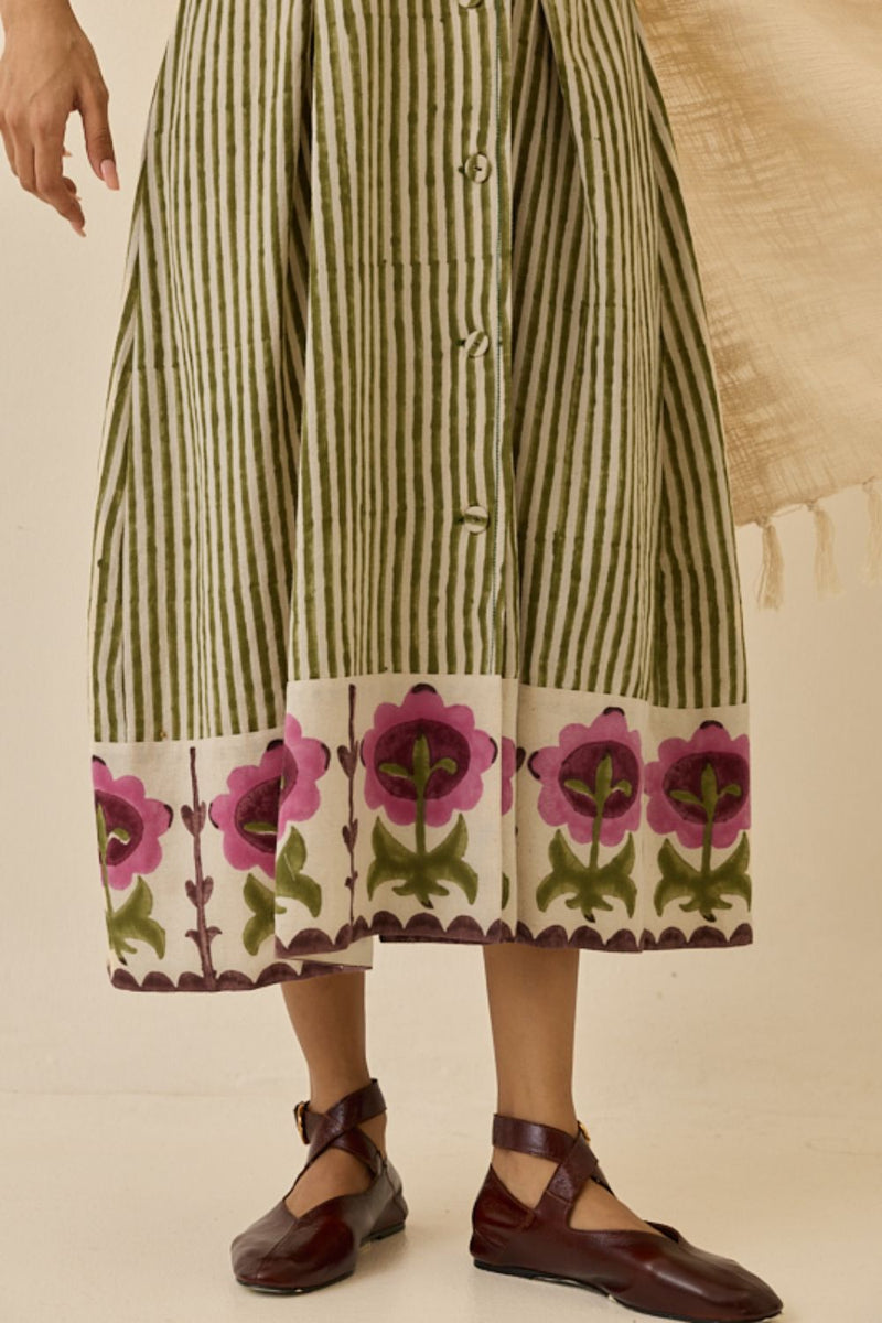 Pihu Handloom Wrap Dress cotton by JodiLife for women in Singapore