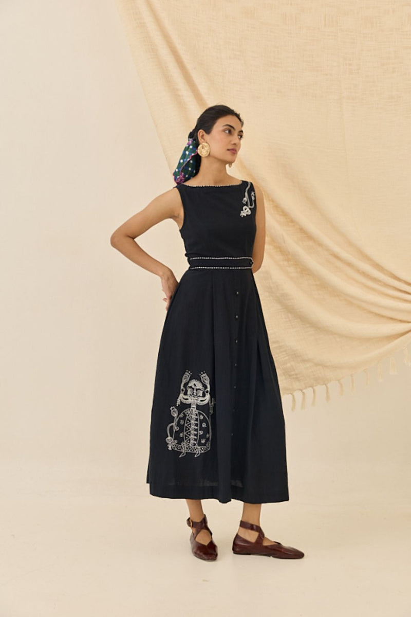 Jugnu Handloom Dress cotton by JodiLife for women in Singapore