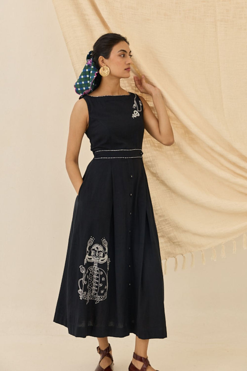 Jugnu Handloom Dress cotton by JodiLife for women in Singapore
