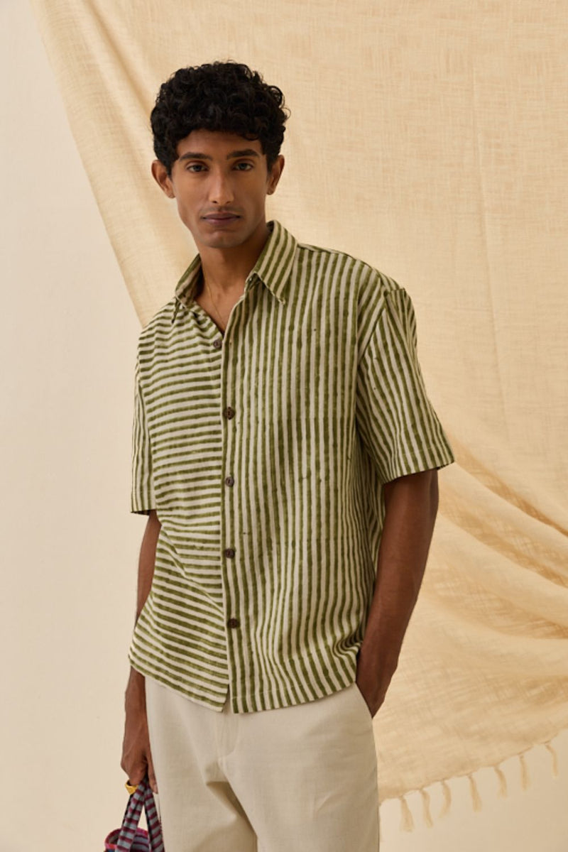 Pihu Boxy Fit Shirt cotton Buy Pihu Boxy Fit Shirt from C&W | Shirts And T-Shirts for Men by Jodi Men for men in Singapore