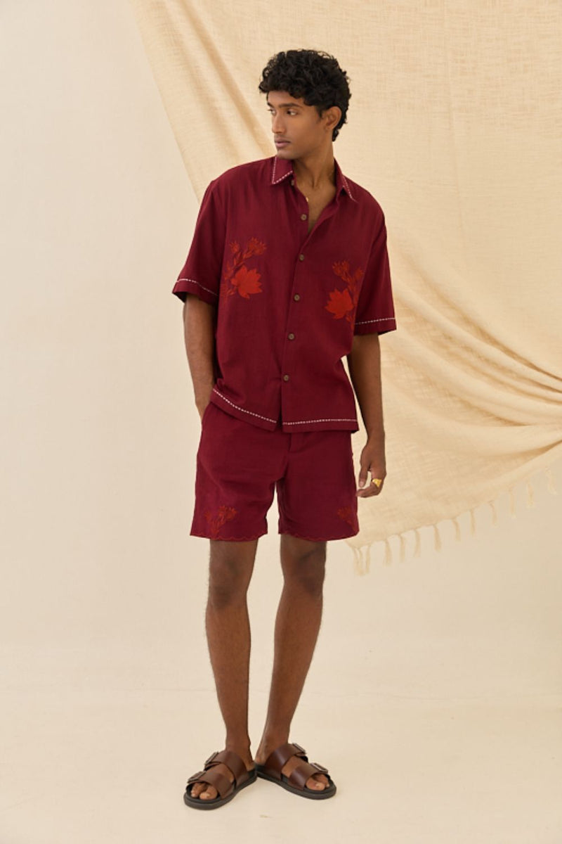 Kuhu Handloom Boxy Fit Shirt cotton Buy Kuhu Handloom Boxy Fit Shirt from C&W | Shirts And T-Shirts for Men by Jodi Men for men in Singapore