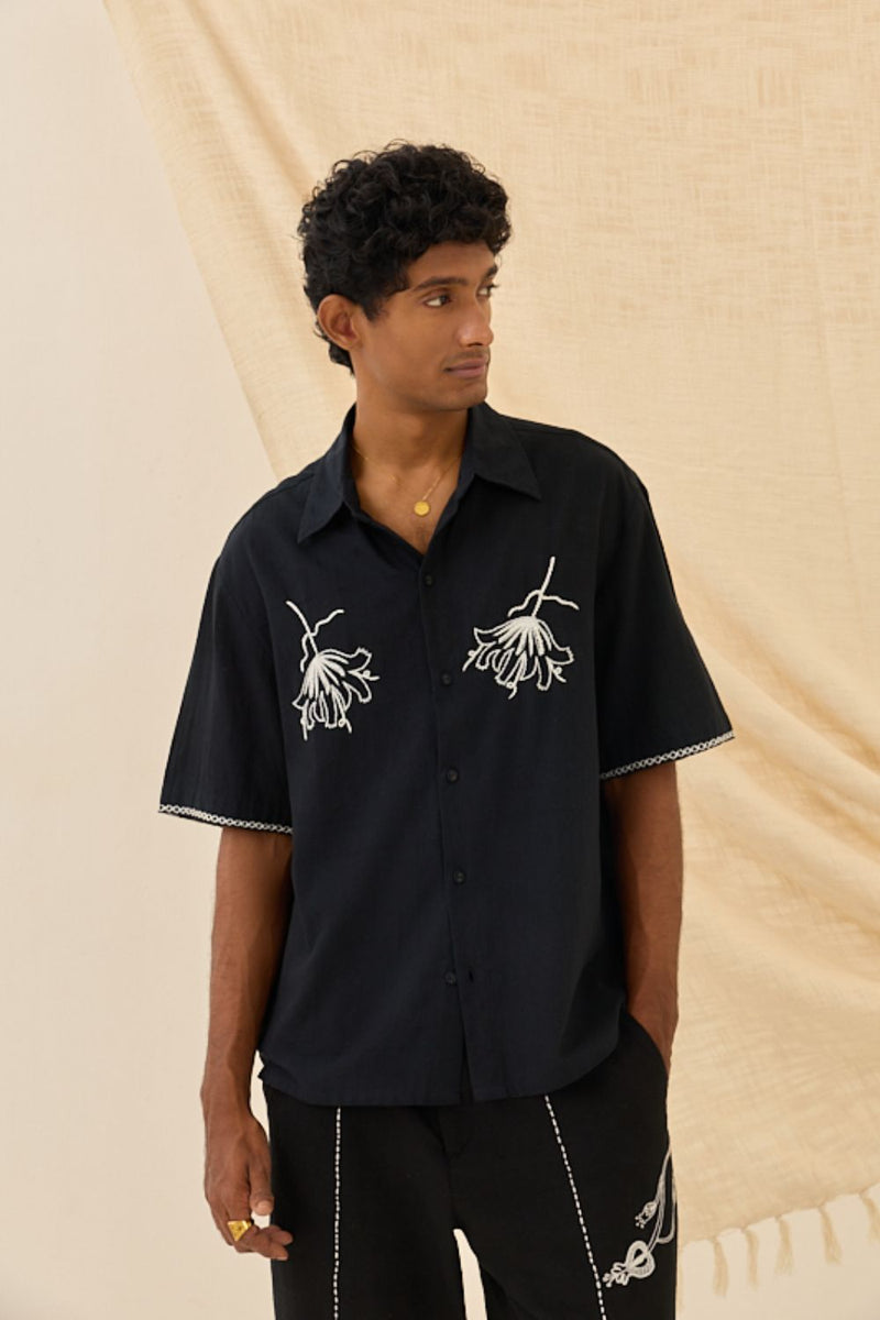 Jugnu Handloom Boxy Fit Shirt cotton Buy Jugnu Handloom Boxy Fit Shirt from C&W | Shirts And T-Shirts for Men by Jodi Men for men in Singapore