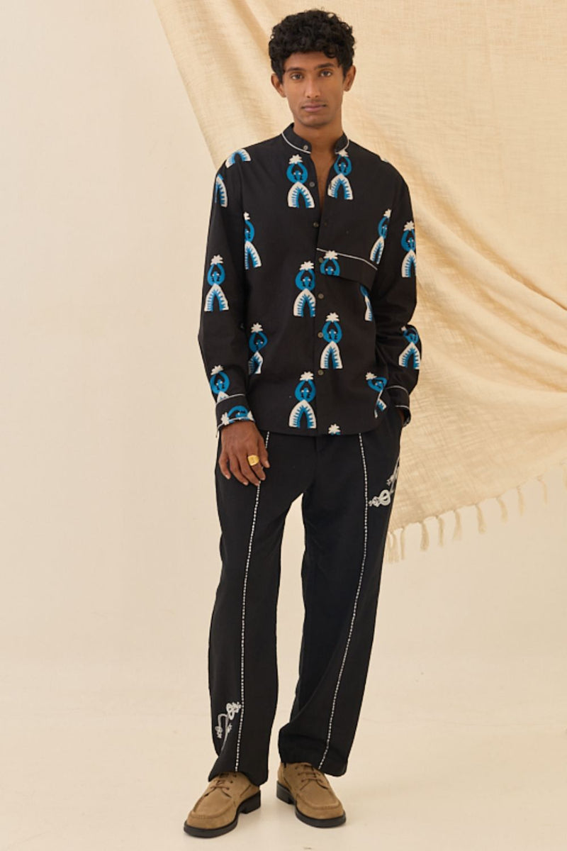 Africana Shirt Relaxed Fit Buy Africana Shirt Relaxed Fit from C&W | Shirts And T-Shirts for Men by Jodi Men for men in Singapore