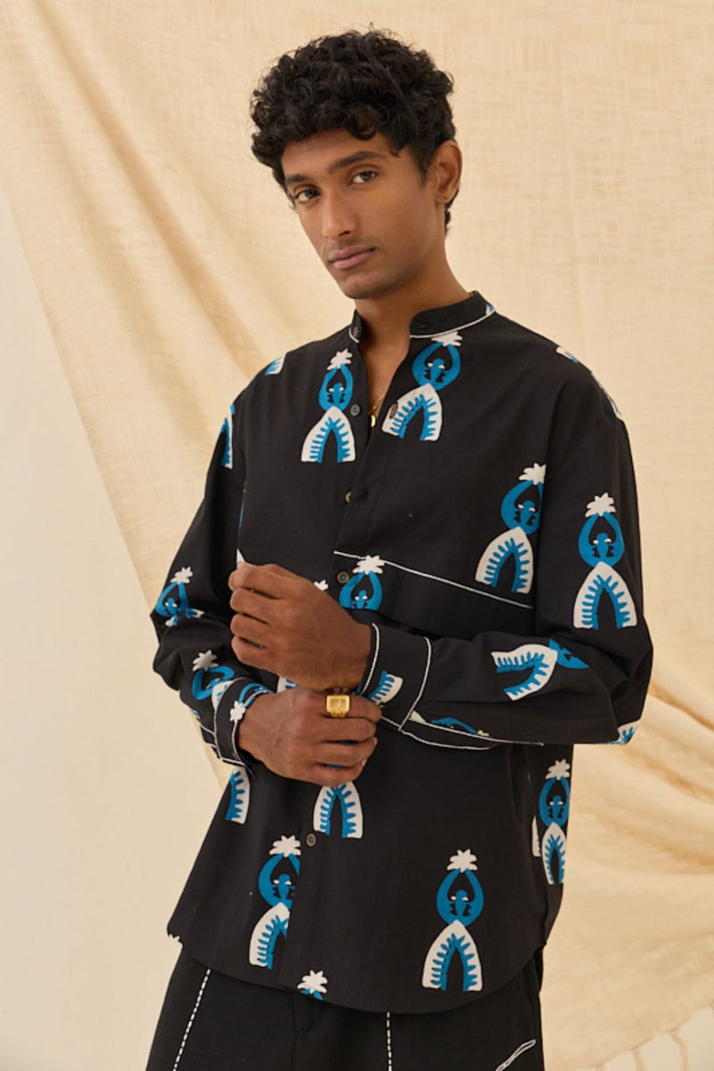 Africana Shirt Relaxed Fit Buy Africana Shirt Relaxed Fit from C&W | Shirts And T-Shirts for Men by Jodi Men for men in Singapore