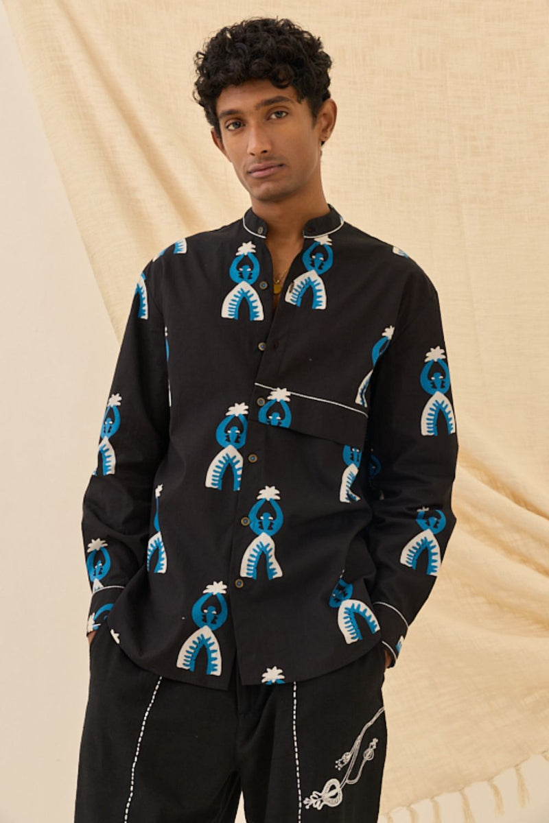 Africana Shirt Relaxed Fit Buy Africana Shirt Relaxed Fit from C&W | Shirts And T-Shirts for Men by Jodi Men for men in Singapore