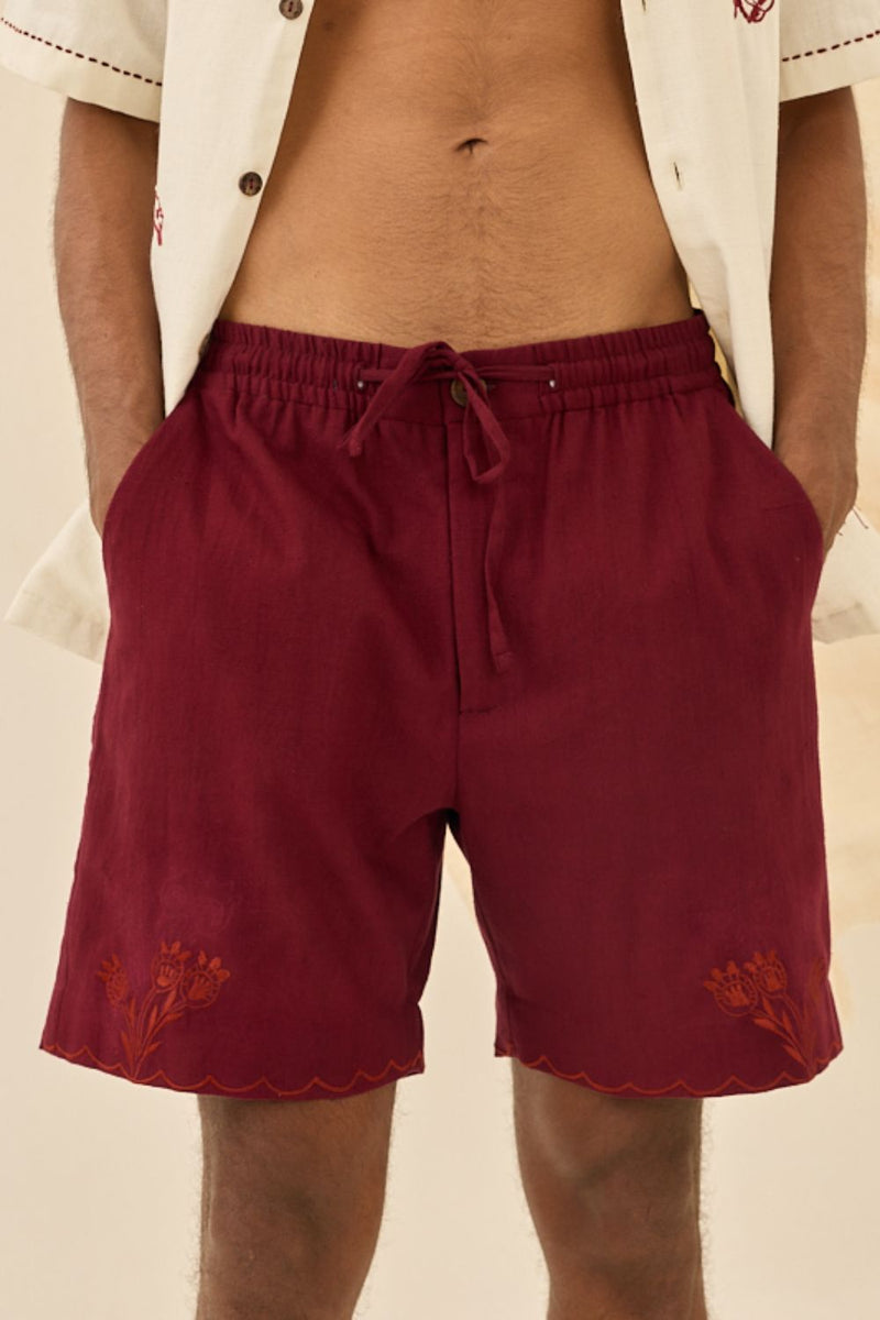 Kuhu Handloom Shorts cotton Buy Kuhu Handloom Shorts from C&W | Shorts for Men by Jodi Men for men in Singapore