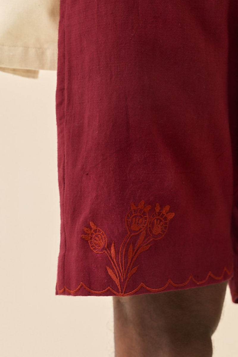 Kuhu Handloom Shorts cotton Buy Kuhu Handloom Shorts from C&W | Shorts for Men by Jodi Men for men in Singapore