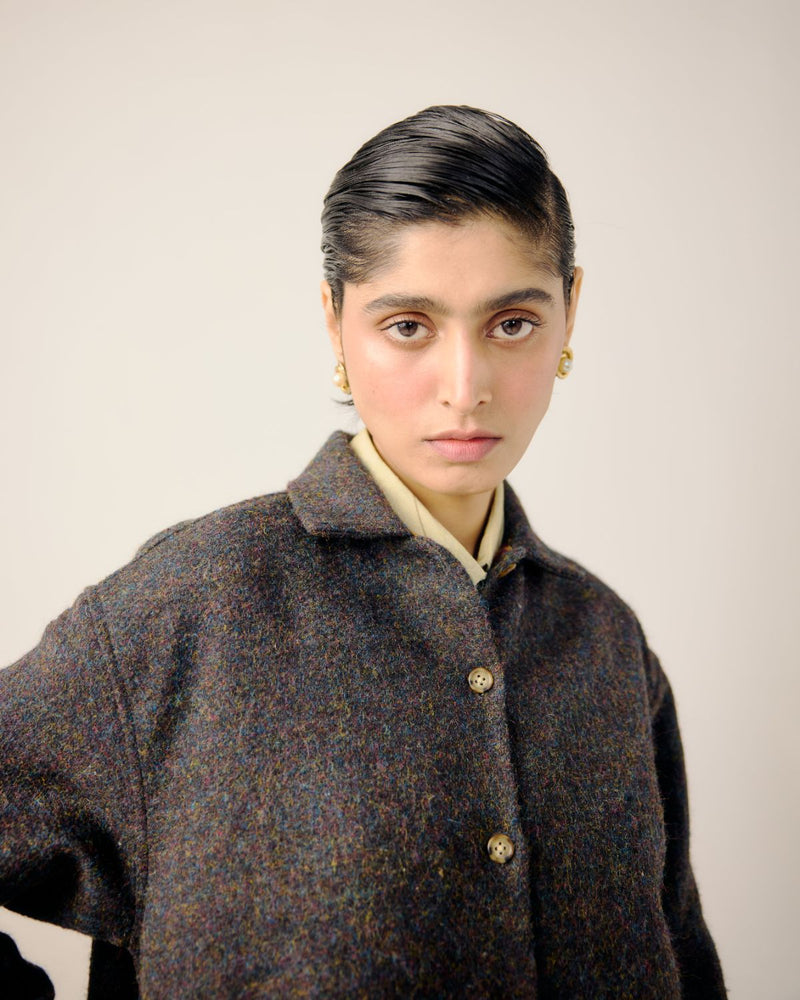 BOXY JACKET-Turnip Emb. by CORD for women in Singapore