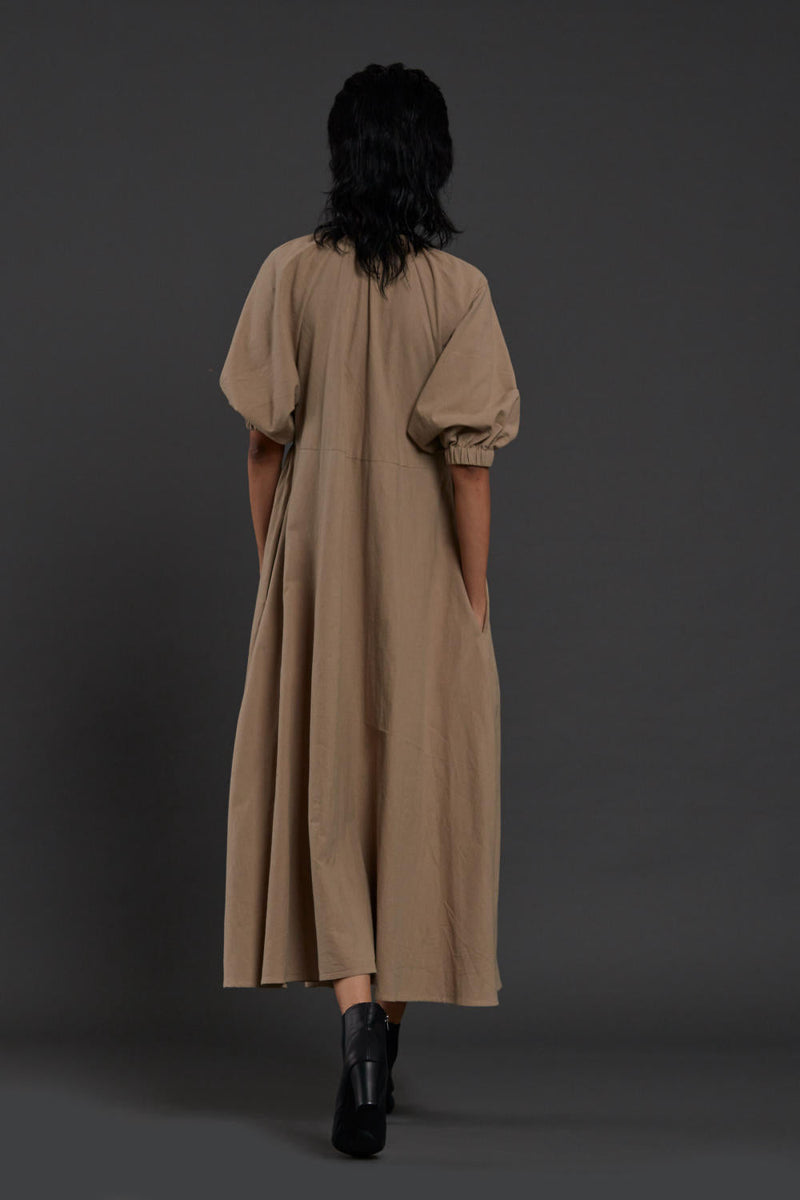 Beige Raglan Dress - Size M