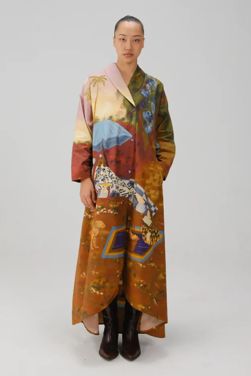 Beirut Dress - Lakeside poplin by CORD for women in Singapore