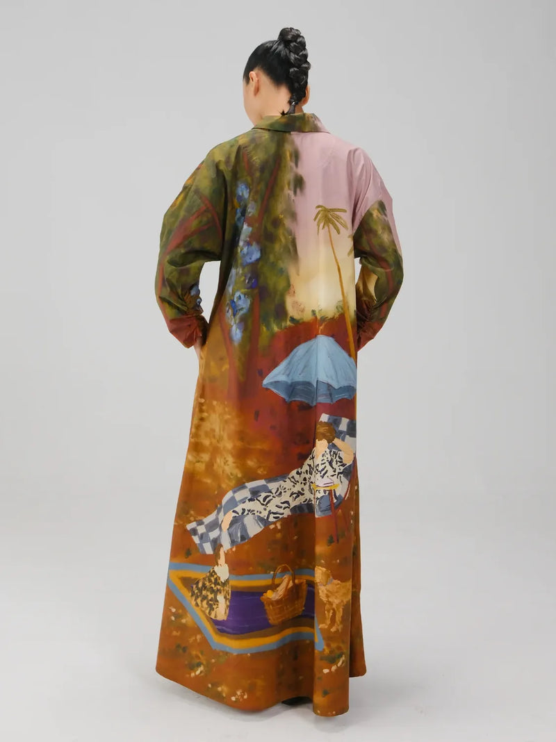 Beirut Dress - Lakeside poplin by CORD for women in Singapore