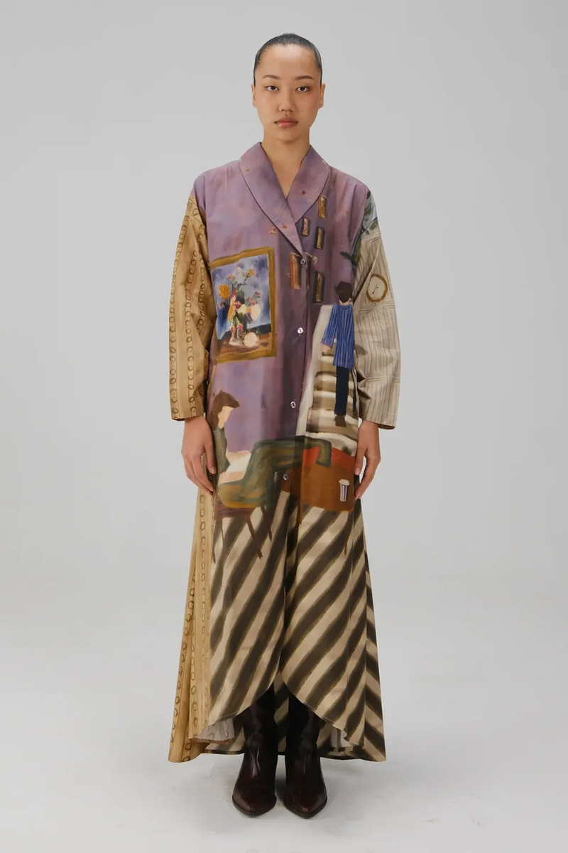 Beirut Dress - Living Room poplin by CORD for women in Singapore