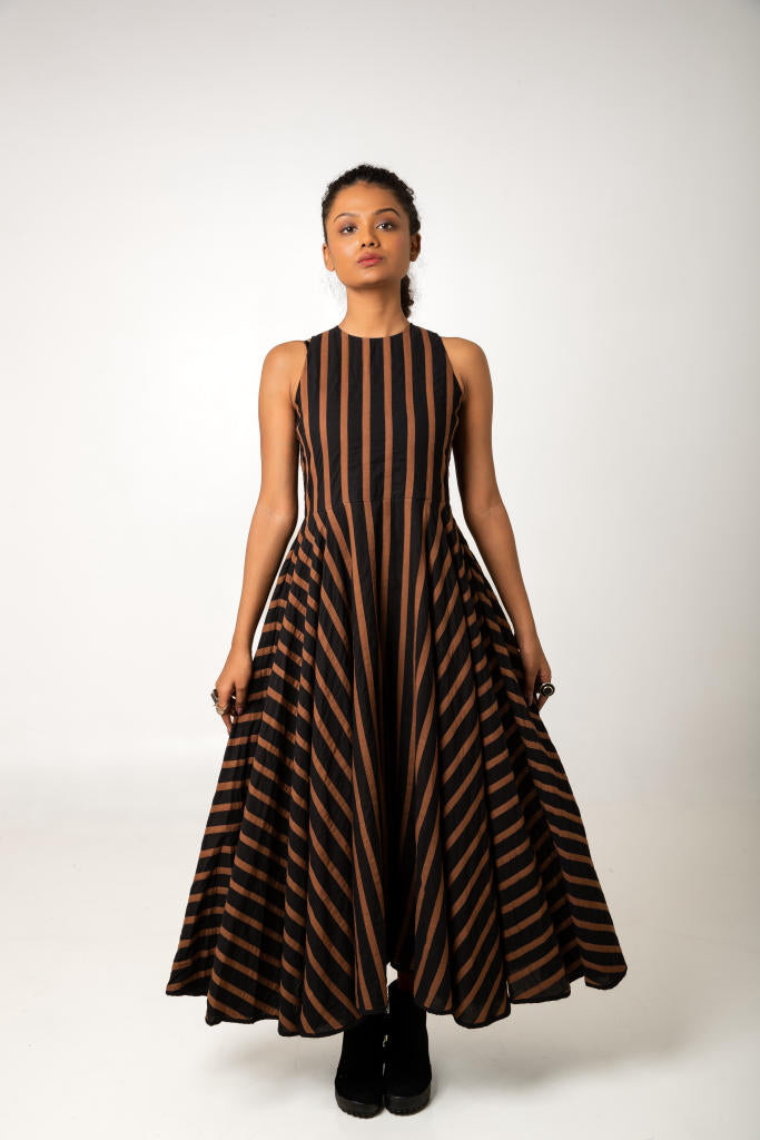 Bela Dress cotton by Ka-Sha in multi color for women in Singapore