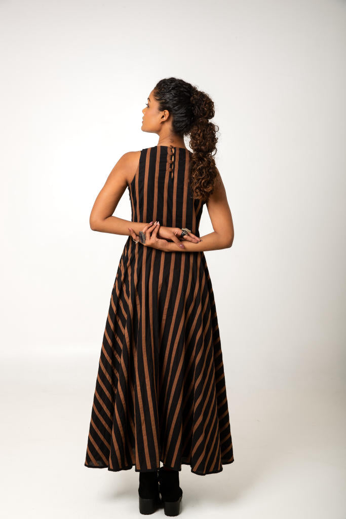 Bela Dress cotton by Ka-Sha in multi color for women in Singapore