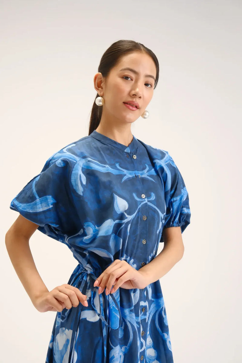 Bilberry Side Tie-up Dress