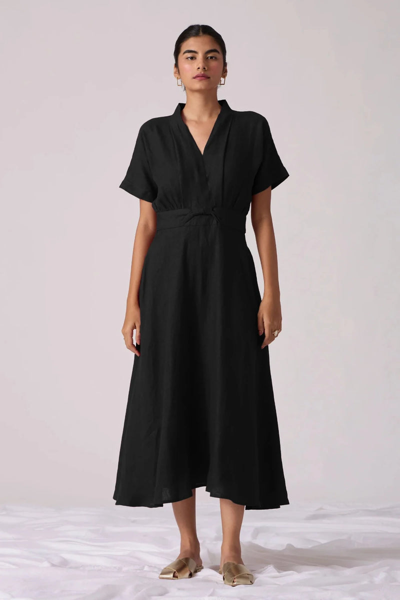 TSHMPOP26-17 Miyake Noir Dress-Size S
