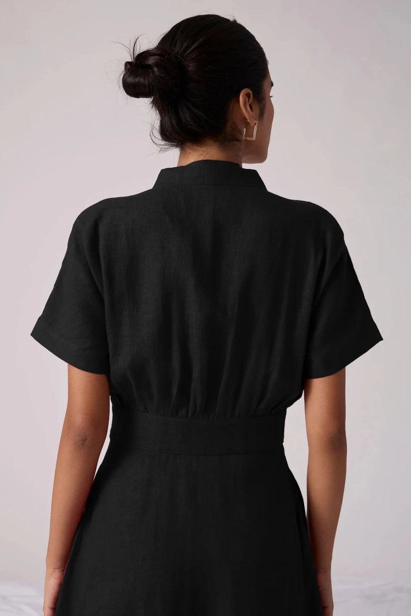 TSHMPOP26-17 Miyake Noir Dress-Size S