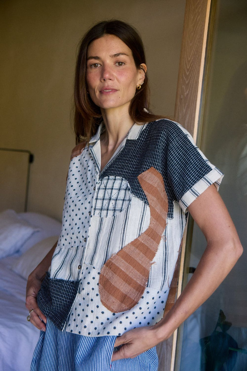 Boro Shirt – Monochrome