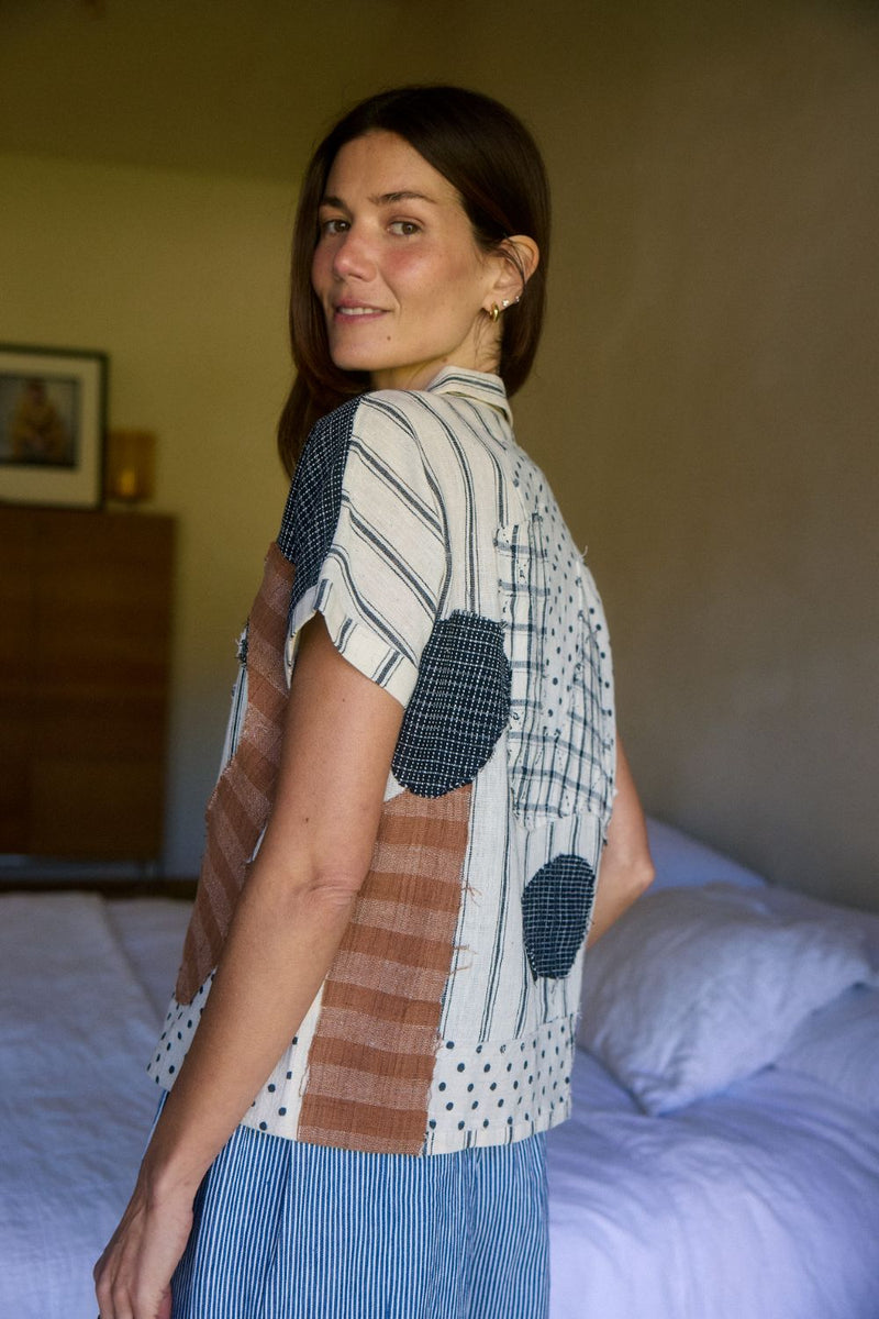 Boro Shirt – Monochrome