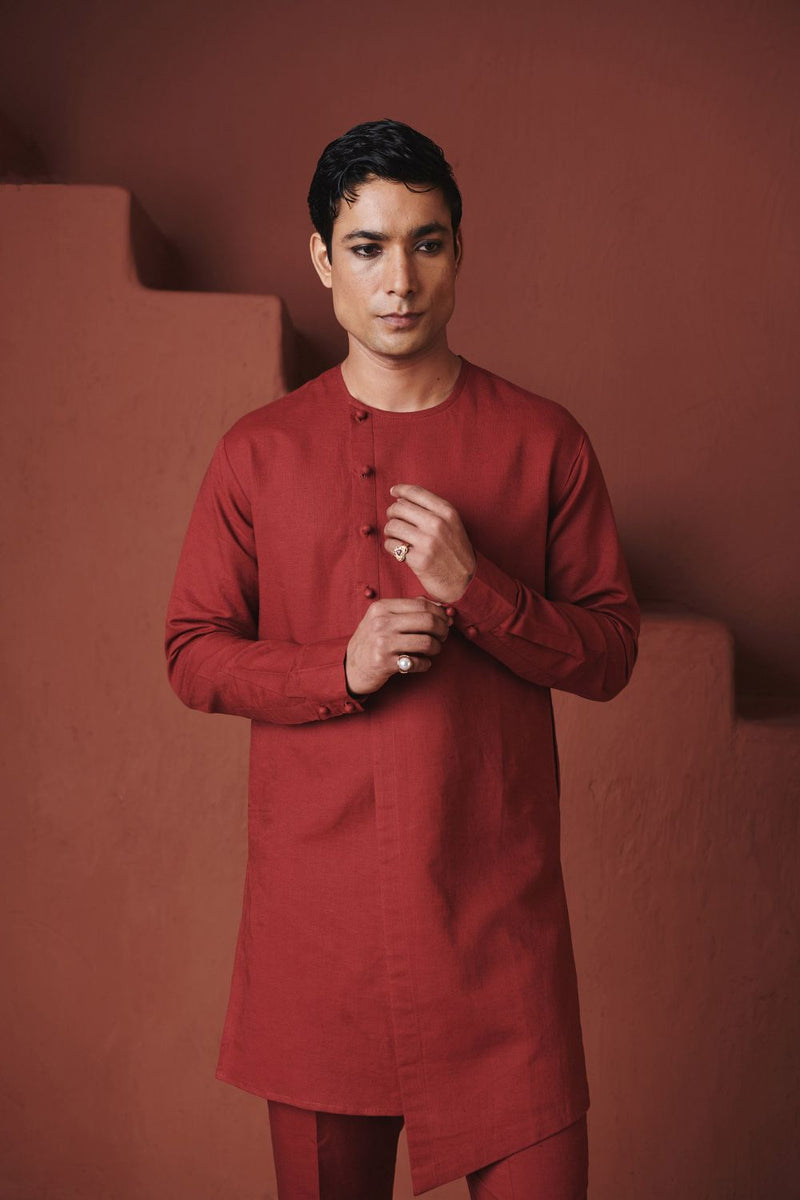 Brick Co Linen Men's Saif Kurta Set