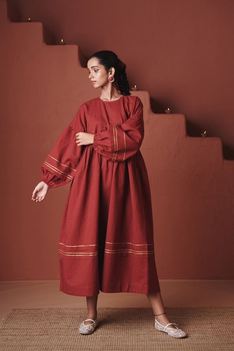 Brick Co Linen Sack Dress