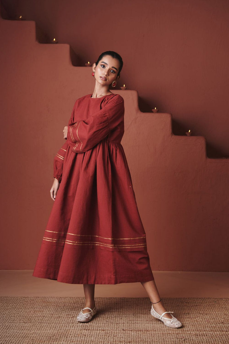 Brick Co Linen Sack Dress