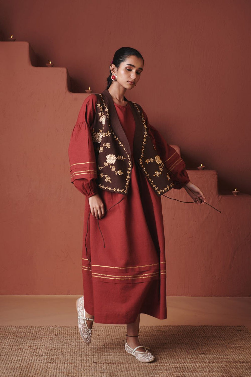 Brick Co Linen Sack Dress