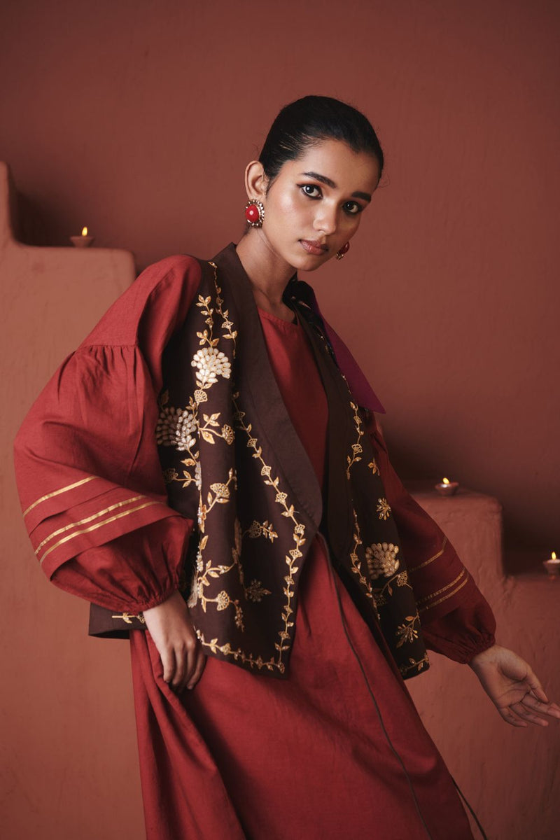 Brick Co Linen Sack Dress