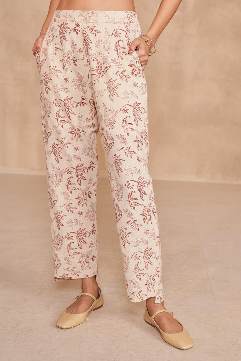 Bright Love Handwoven Organic Cotton Trousers