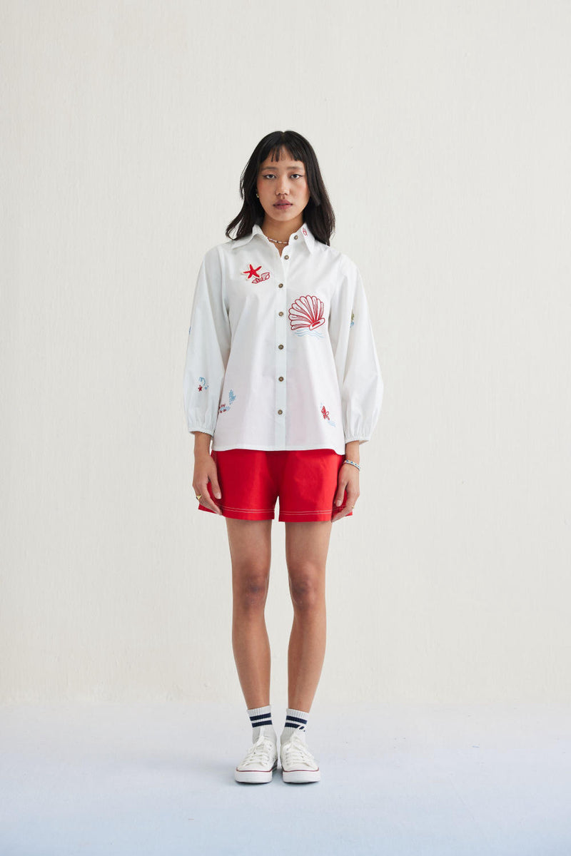 By The Sea Organic Cotton Classic Shirt