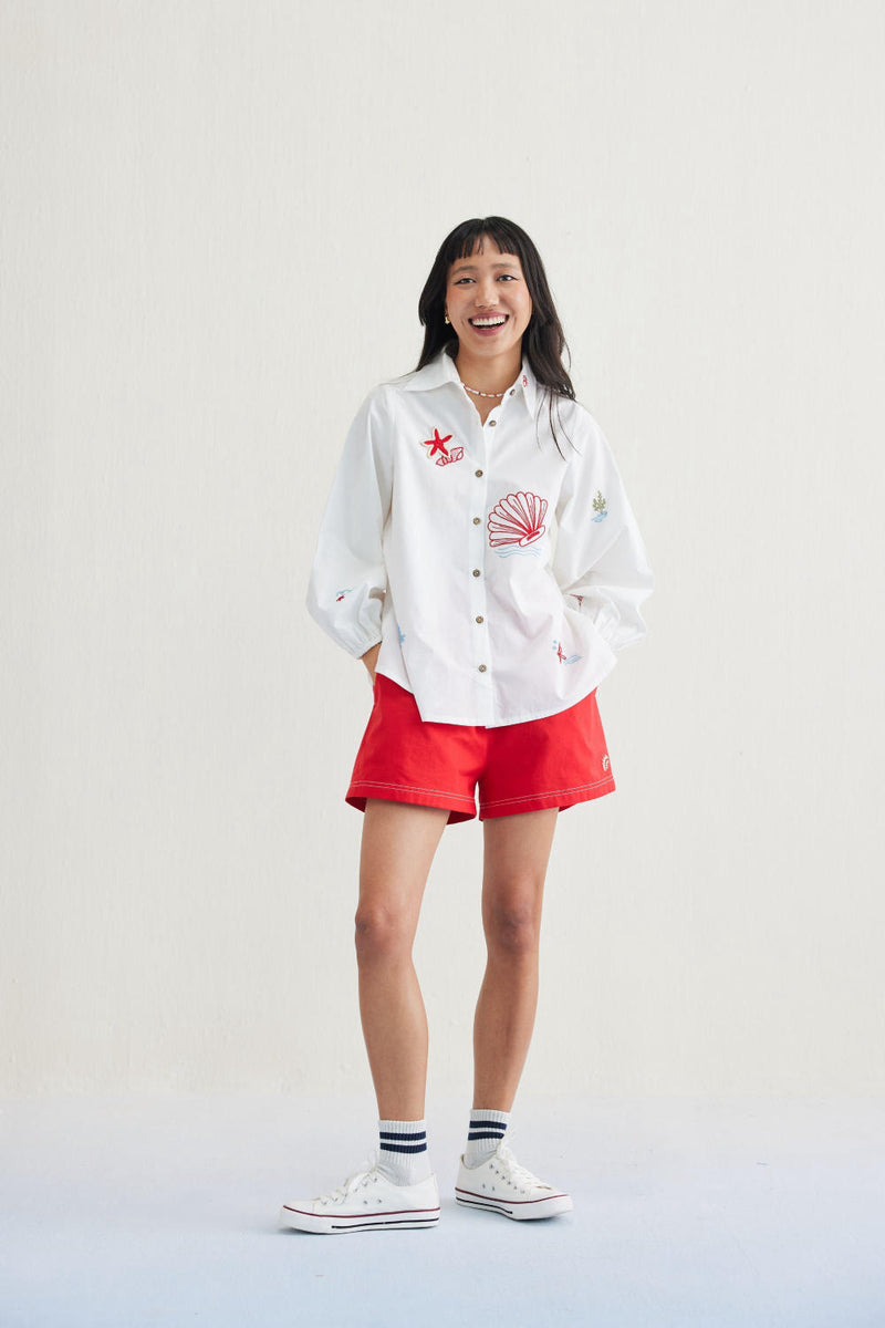 By The Sea Organic Cotton Classic Shirt