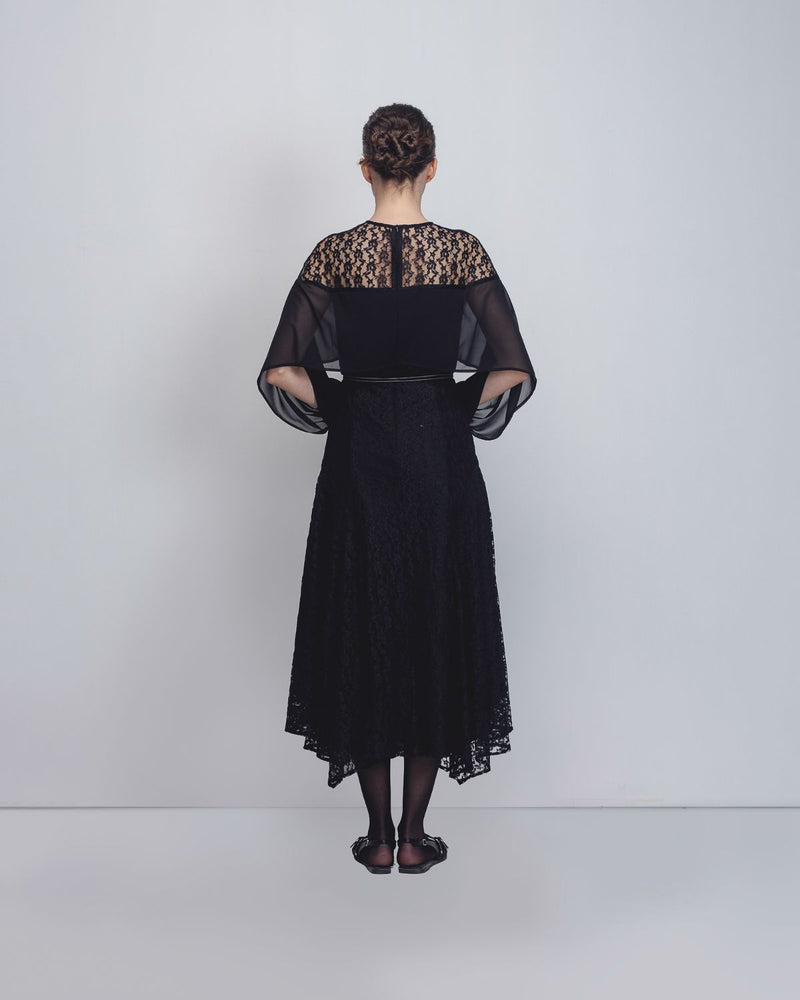 Cath Dress - Black Buy Cath Dress - Black from C&W | Dresses for Women by Leh Studios in black color for women in Singapore