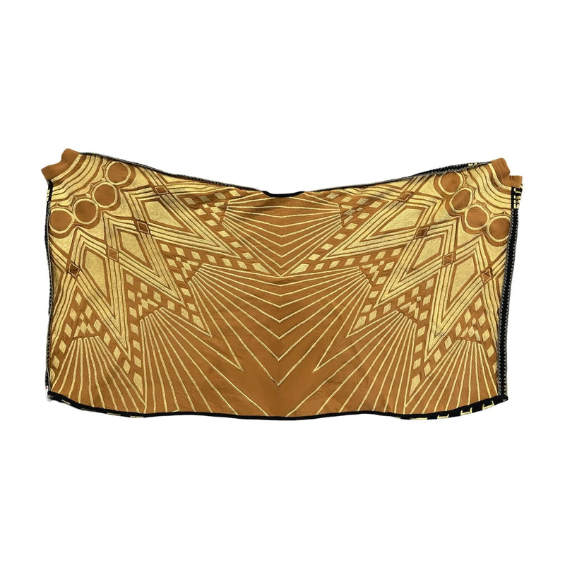 Unisex Sunhera Jacket cotton by Ka-Sha in gold color for women in Singapore