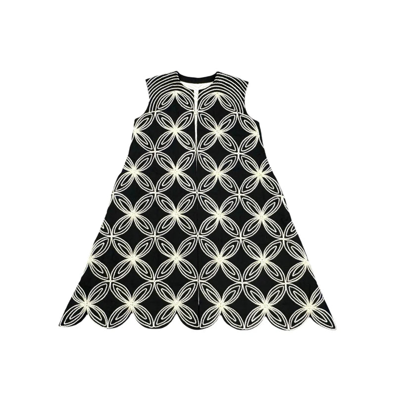 Unisex Pipa Jacket cotton by Ka-Sha in black color for women in Singapore
