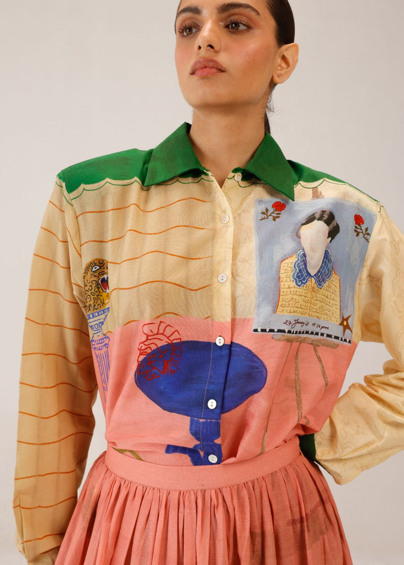 CLEO SHIRT - LOFT silk by CORD for women in Singapore
