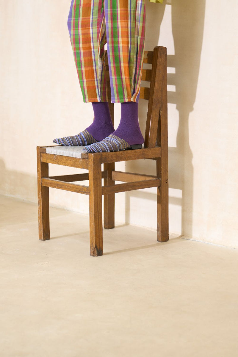 Coco Pant cotton by SWATTI KAPOOR in multi color for women in Singapore