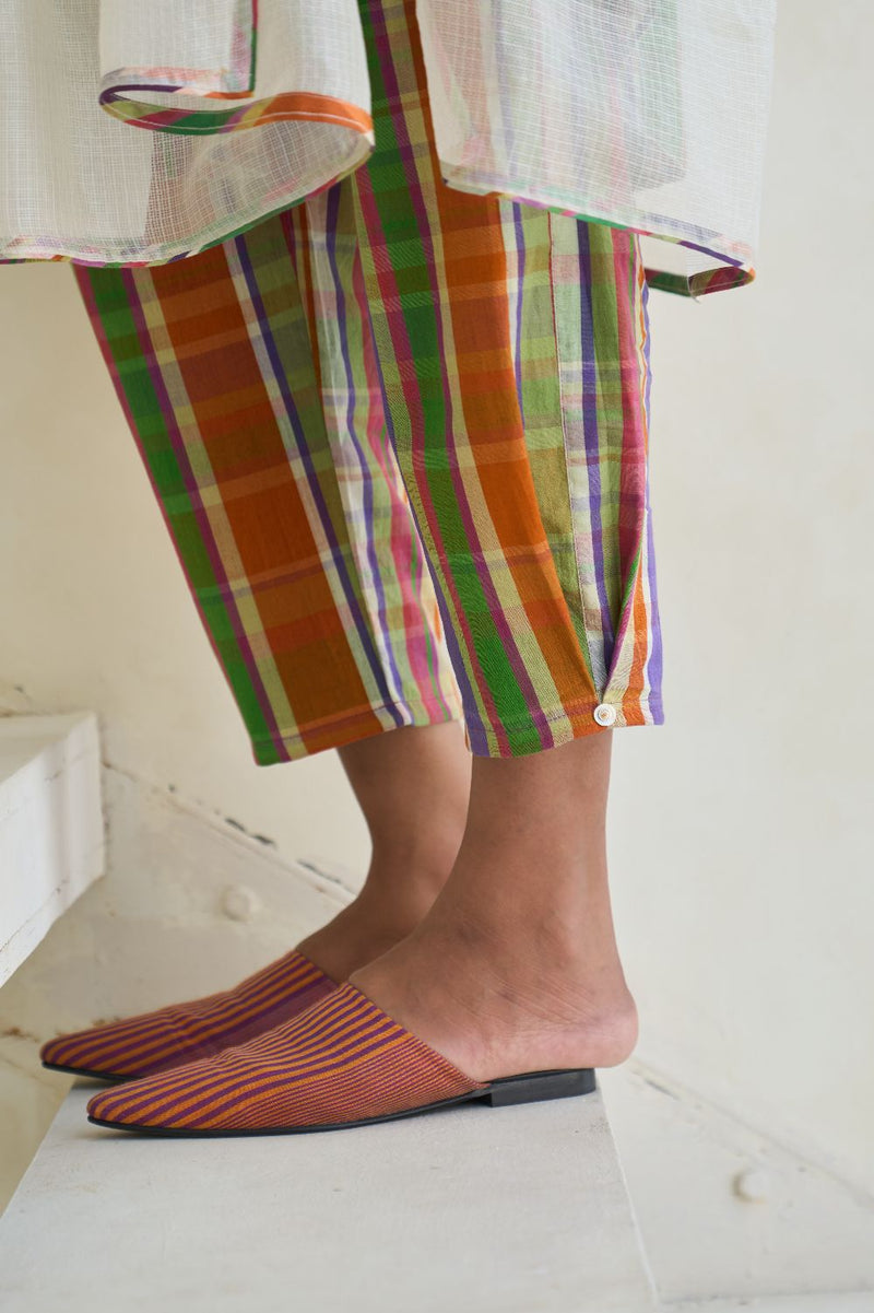 Coco Pant cotton by SWATTI KAPOOR in multi color for women in Singapore