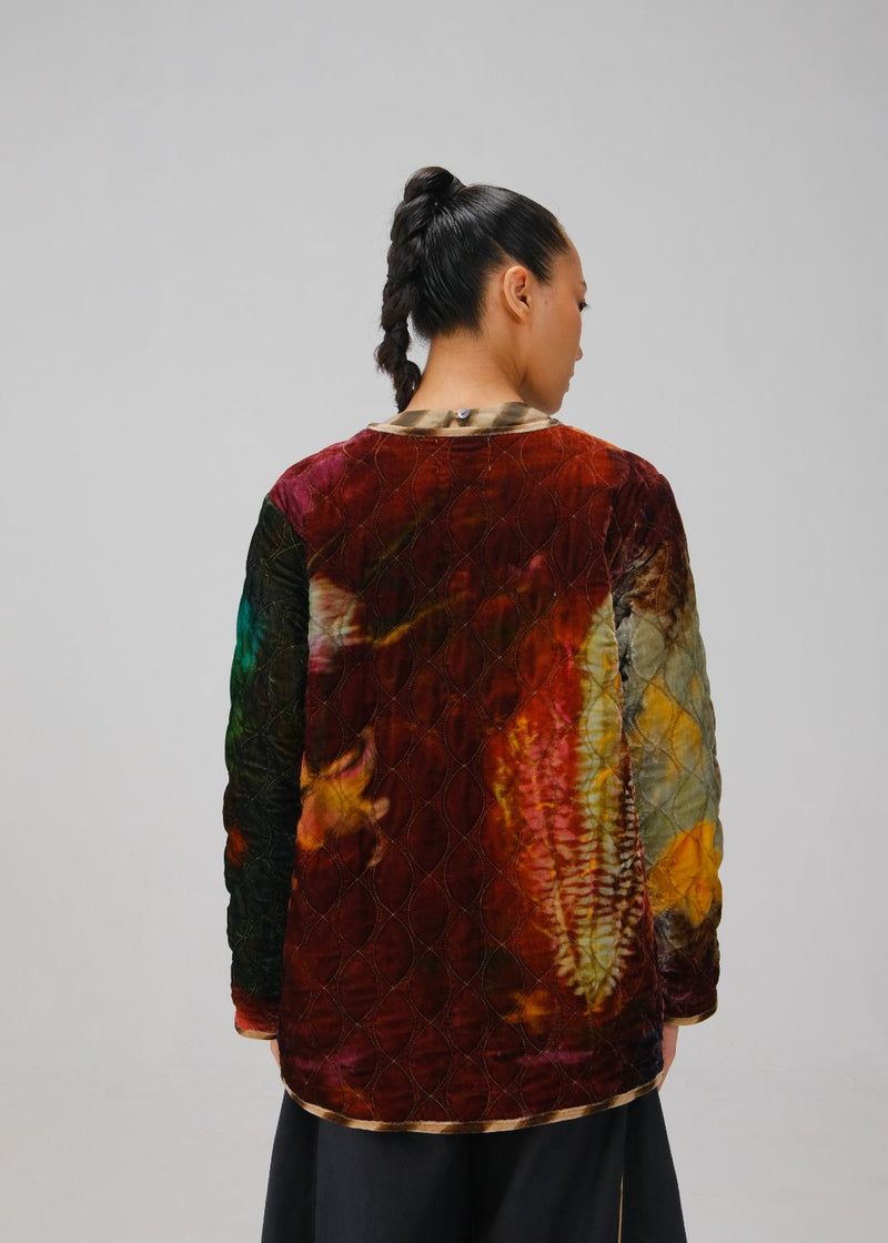 COLLARLESS QUILTED JACKET-X-Ray by CORD for women in Singapore