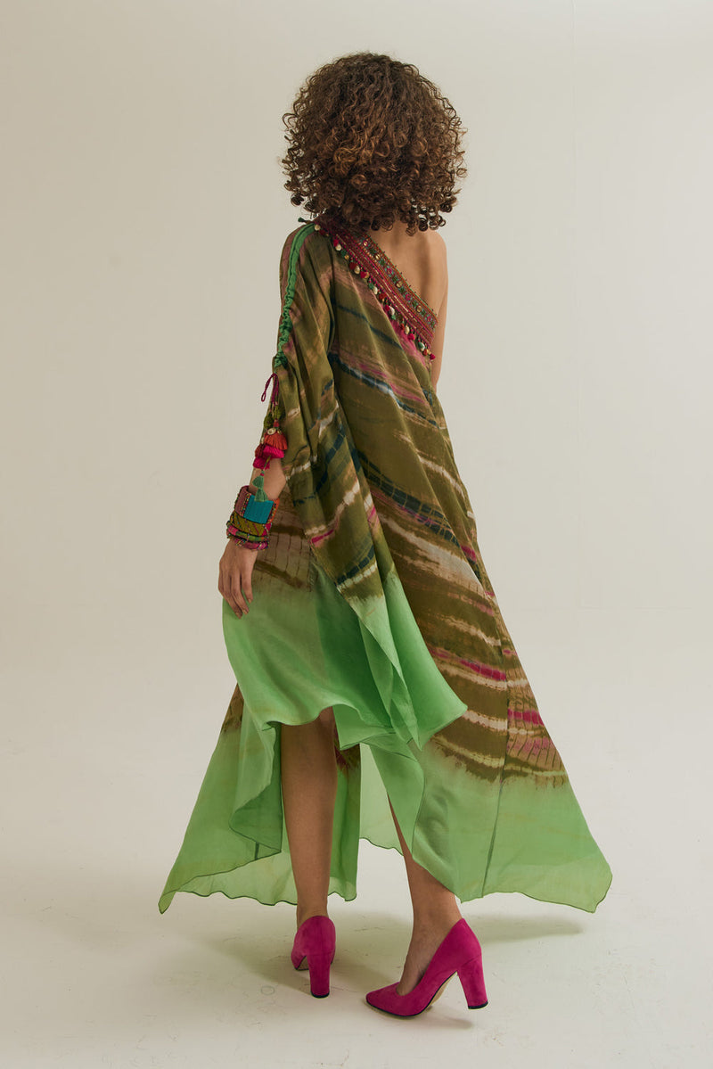 Heather Dress habutai silk dress by Capisvirleo in pink for women in Singapore