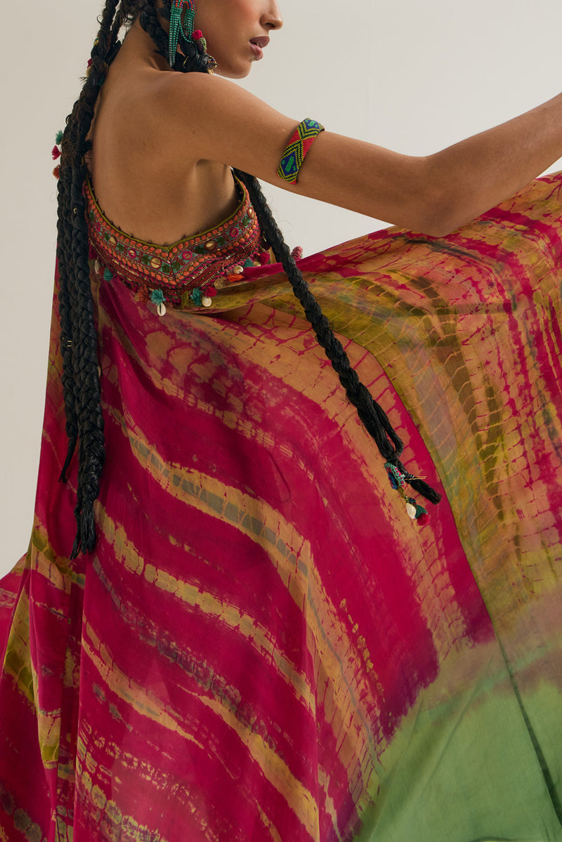 Heather Dress habutai silk dress by Capisvirleo in pink for women in Singapore